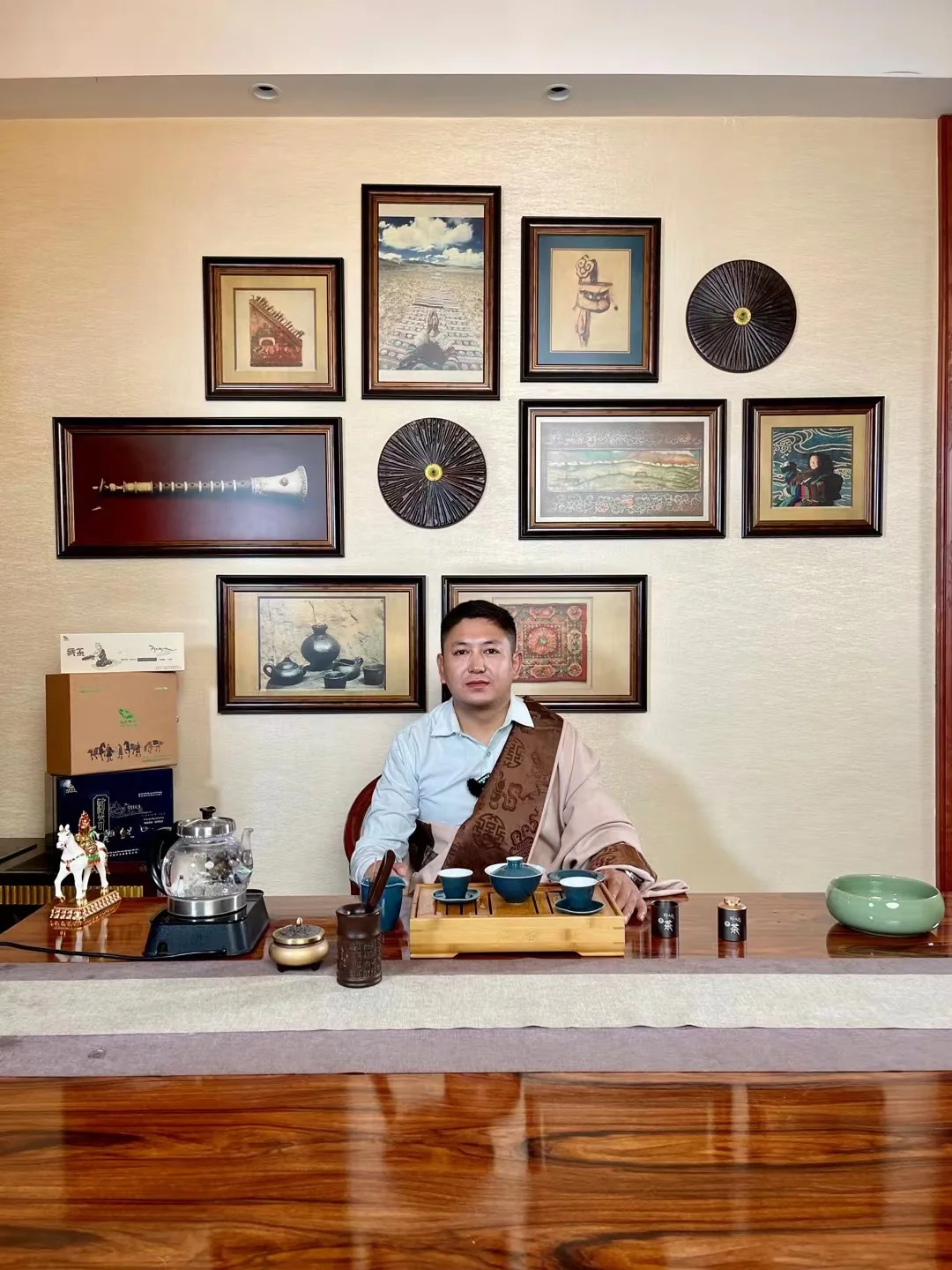 Founder of Gadinal Tibetan Tea